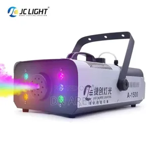 Commercial RGB Smoke Machine With Led Light 1500 Watts
