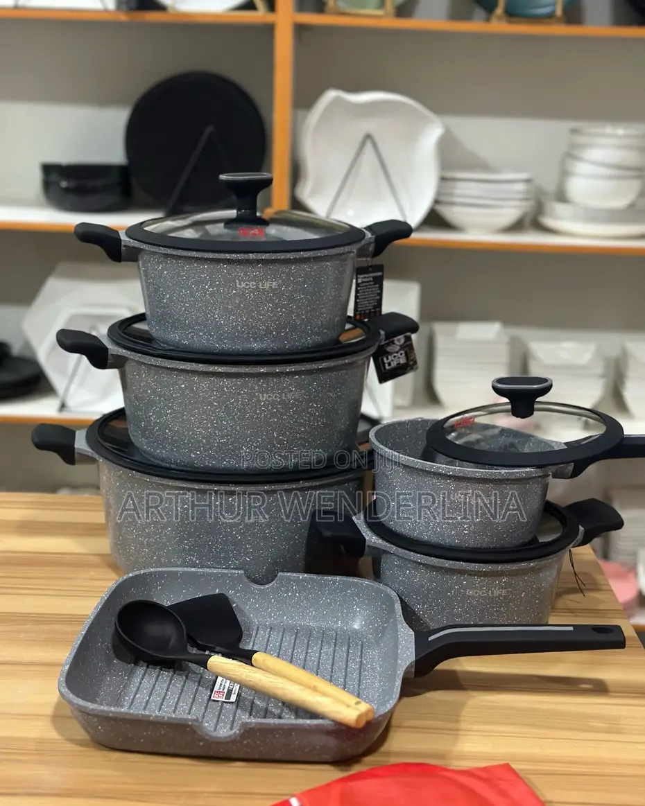 ￼ Ucc Life 16pcs Cookware Set