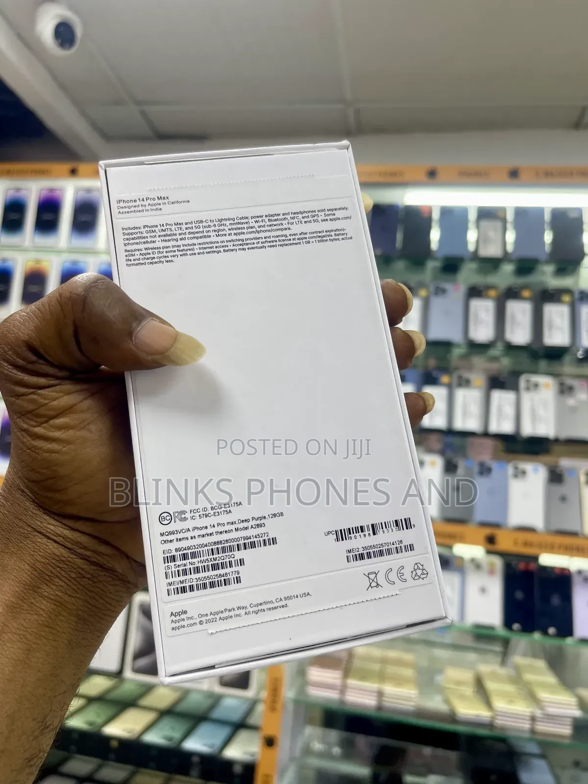 New Apple iPhone 14 Pro Max 128 GB Purple