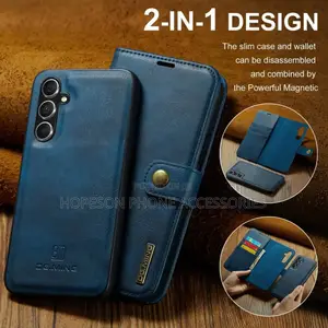 Samsung (2in1) Detachable Flip Leather Cases With Wallet