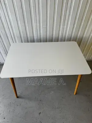 White Wood Dining Table