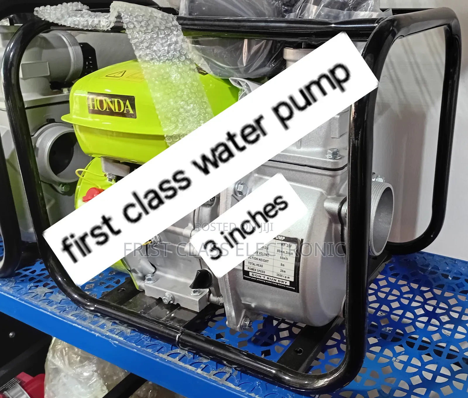 Highly Capacitated 3 Inches Water Pump