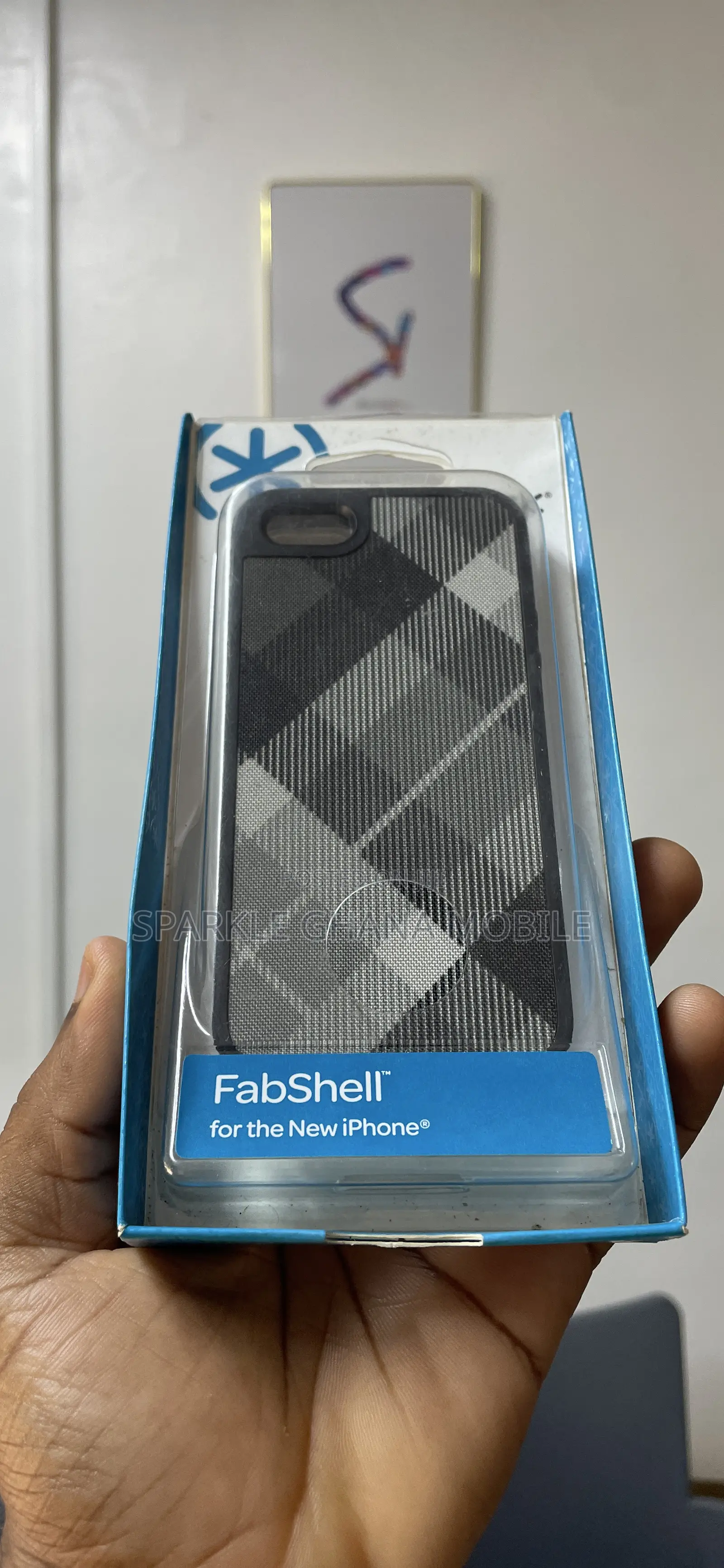 iPhone 5/5s (Fabshell) Black Back Case