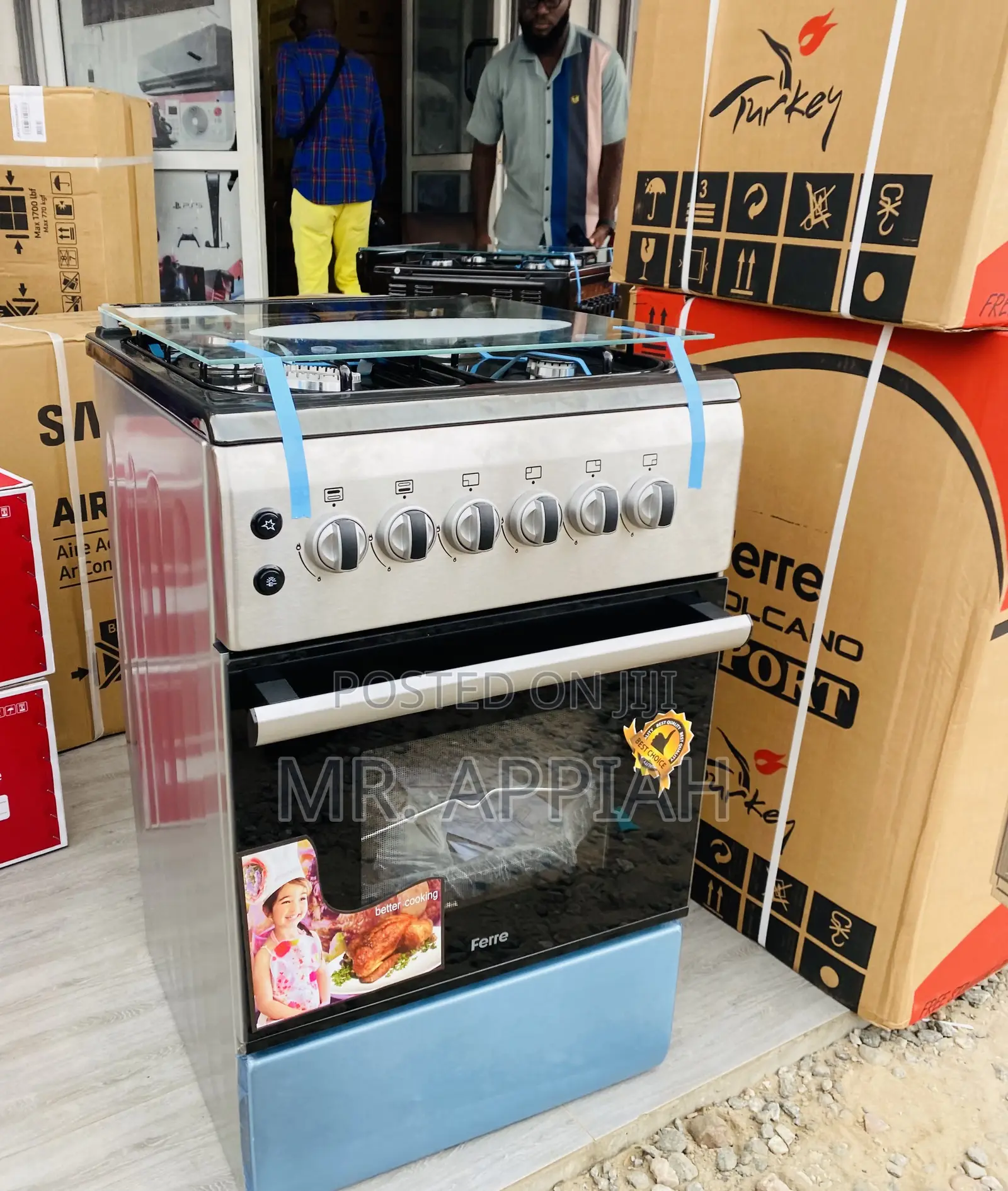 Choose Original Ferre 50x604 Gas Burner With Oven(New Line)