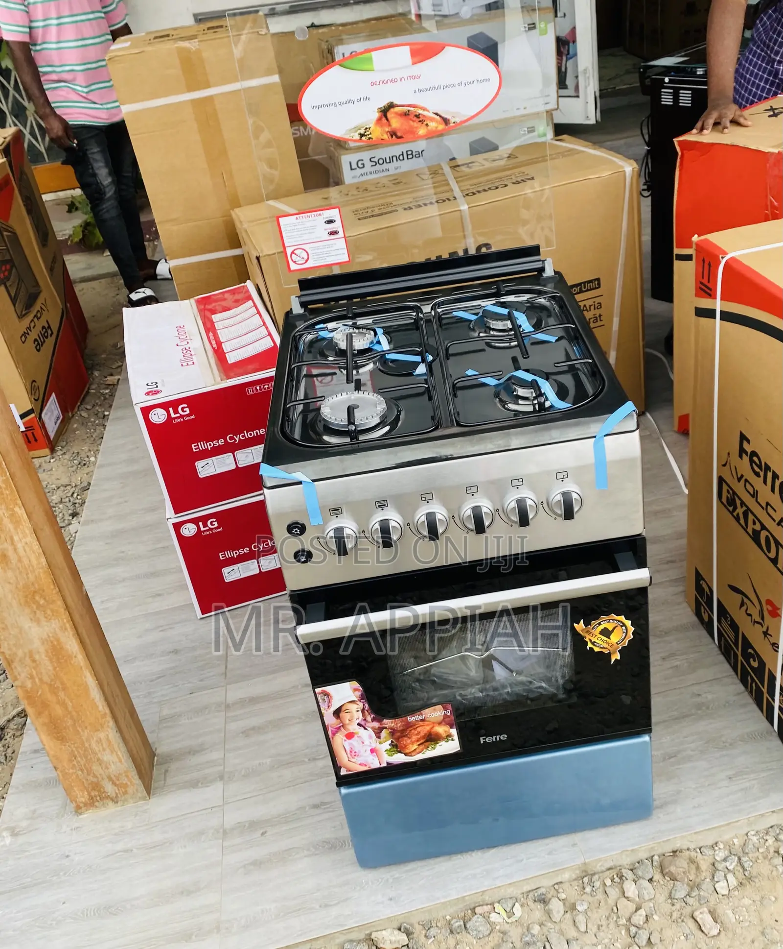 Choose Affordable Ferre 50x60 4 Gas Burner,New Line