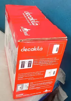 Flexible Instant Water Heater 5500W Decakila Water Heater