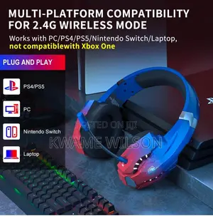G9000 Pro Wireless Gaming Headset Ps4 5,Xbox Pc