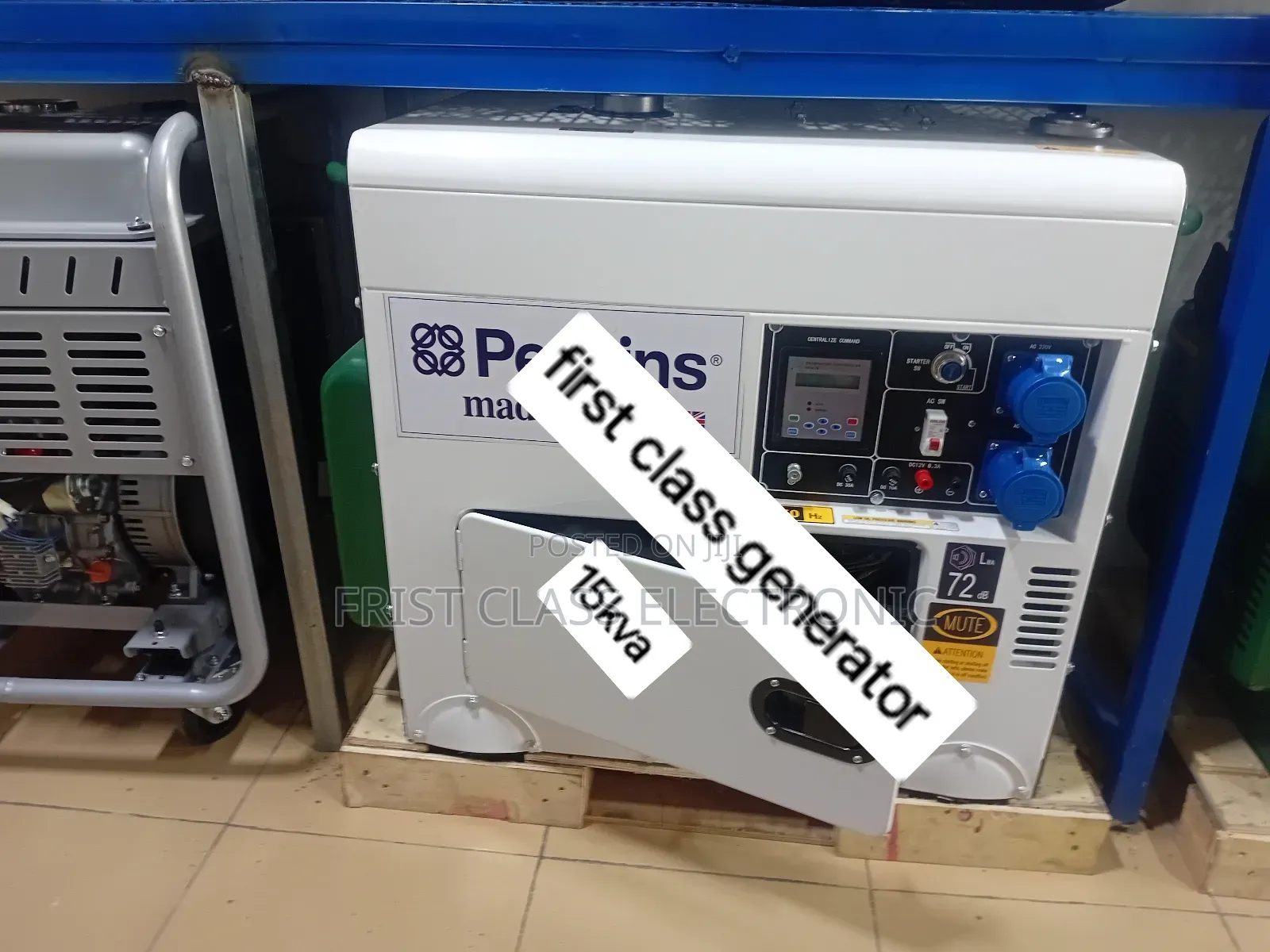 Electric Start 15kva Diesel Genset