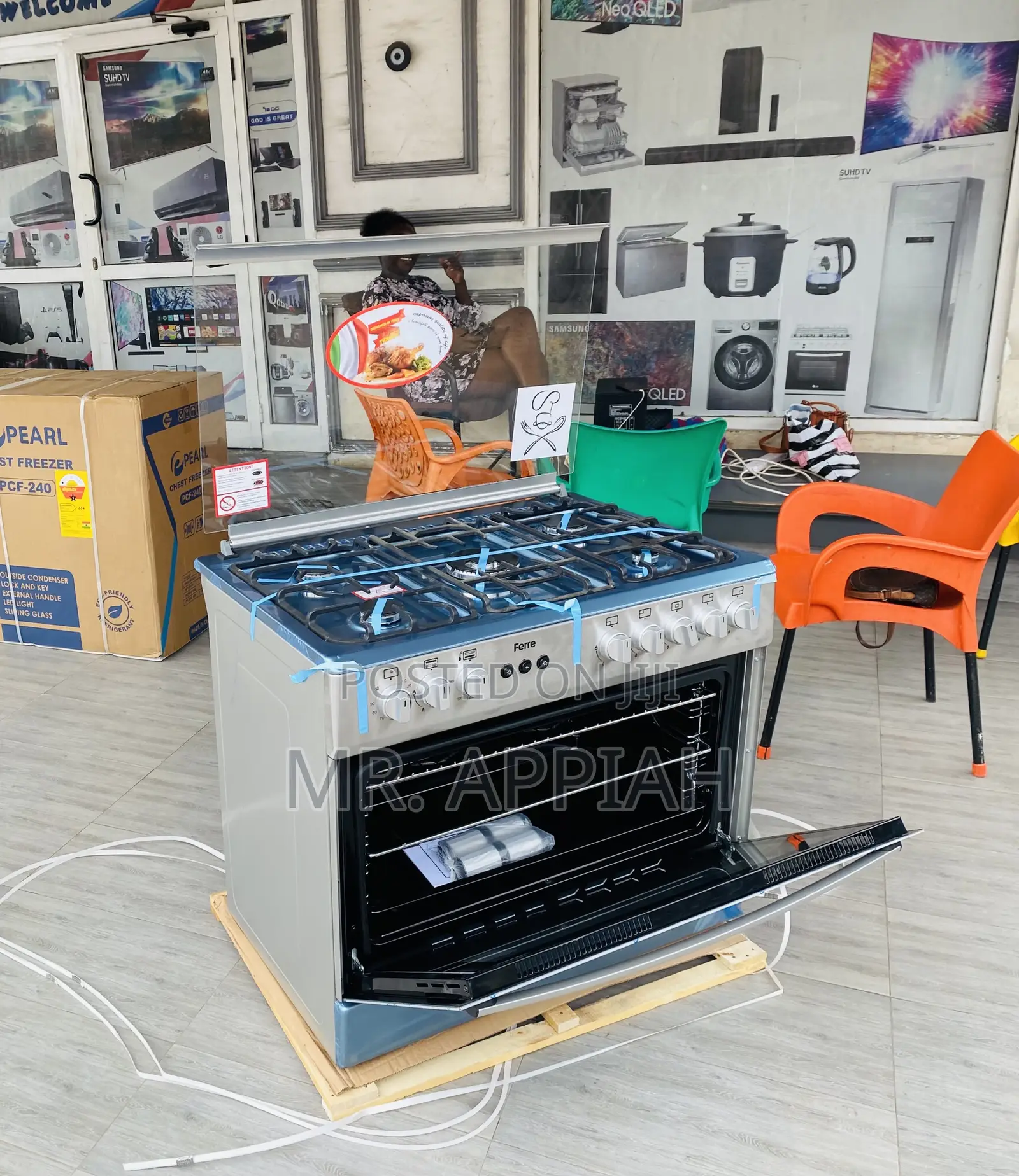 Choose Unique Ferre 60x90 5 Gas Burner With Oven.
