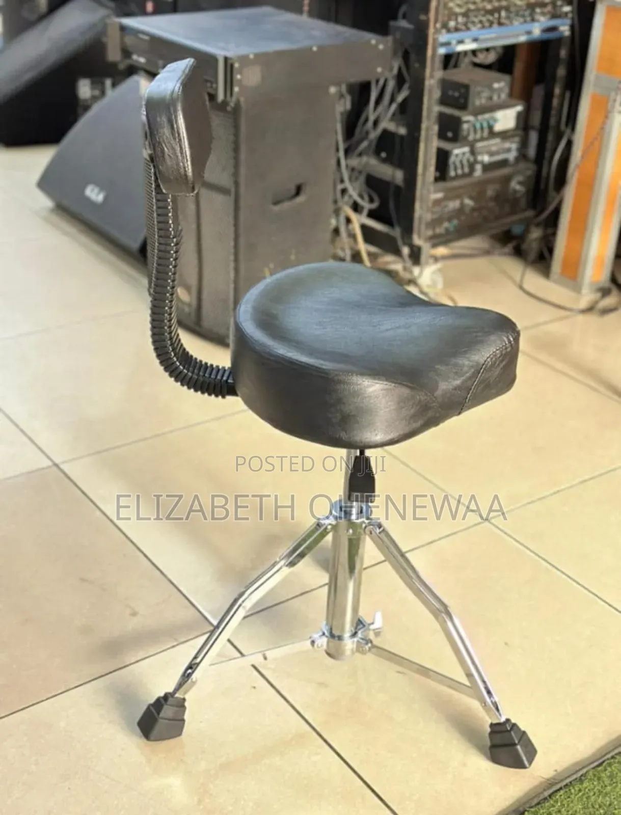 Ev Drum Seat With Back Support