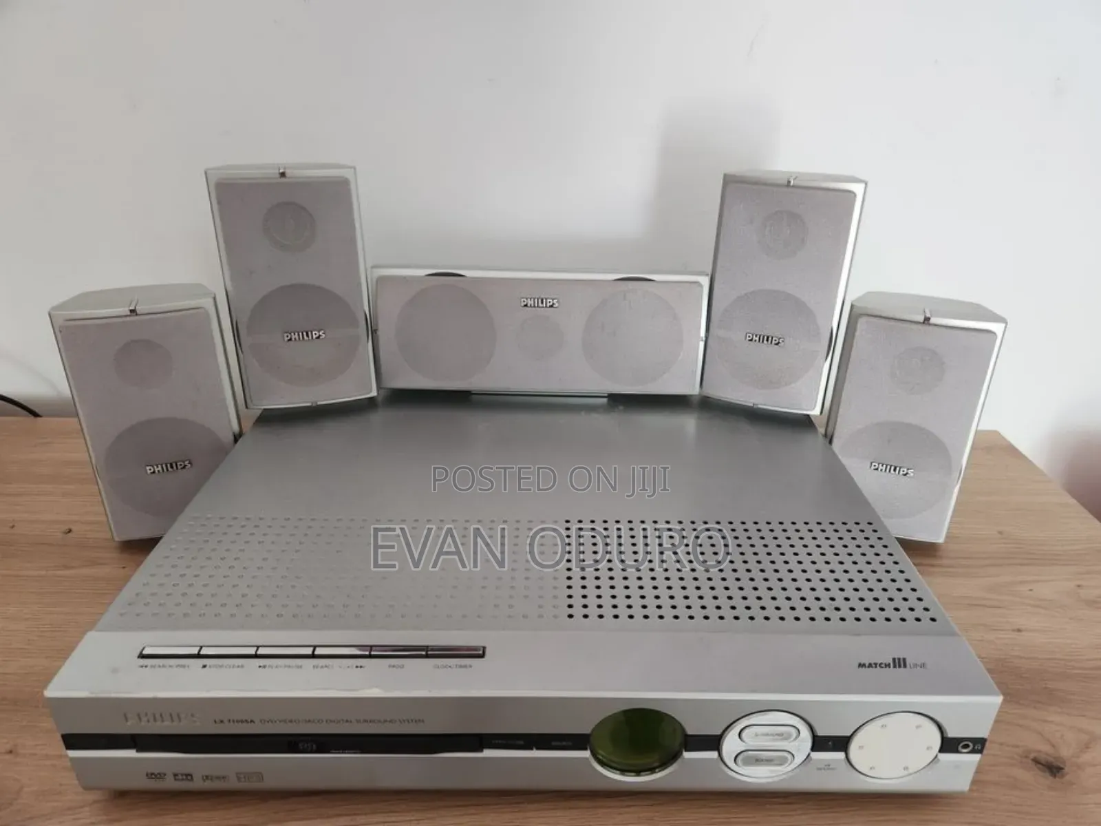 Powerful Philips Home Theater 5.1radio, Usb,Bluetooth Acti Plug Woofer