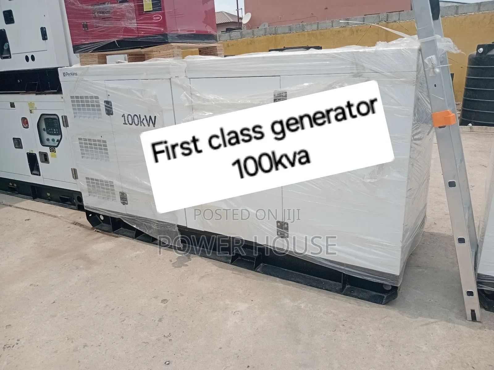 Badass 100kva Perkins Diesel 100000watts Silent Generator