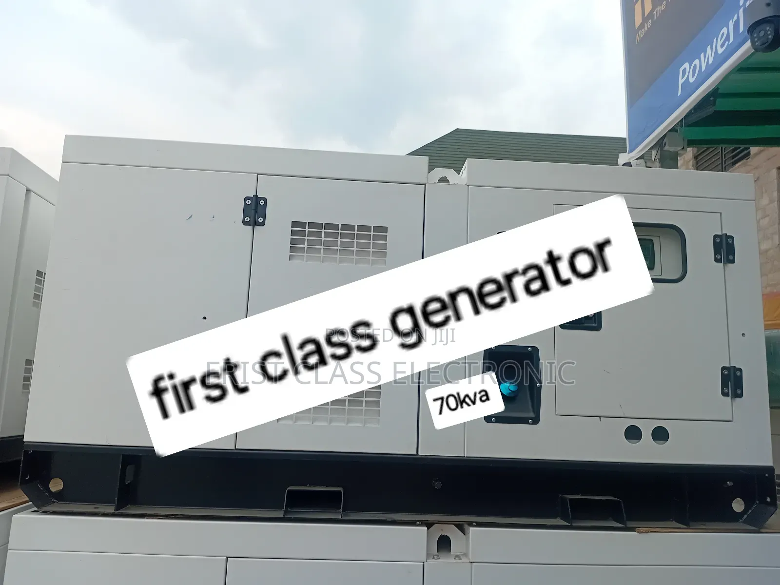 Highly Capacitated 70kva Diesel Generator With Less Noise