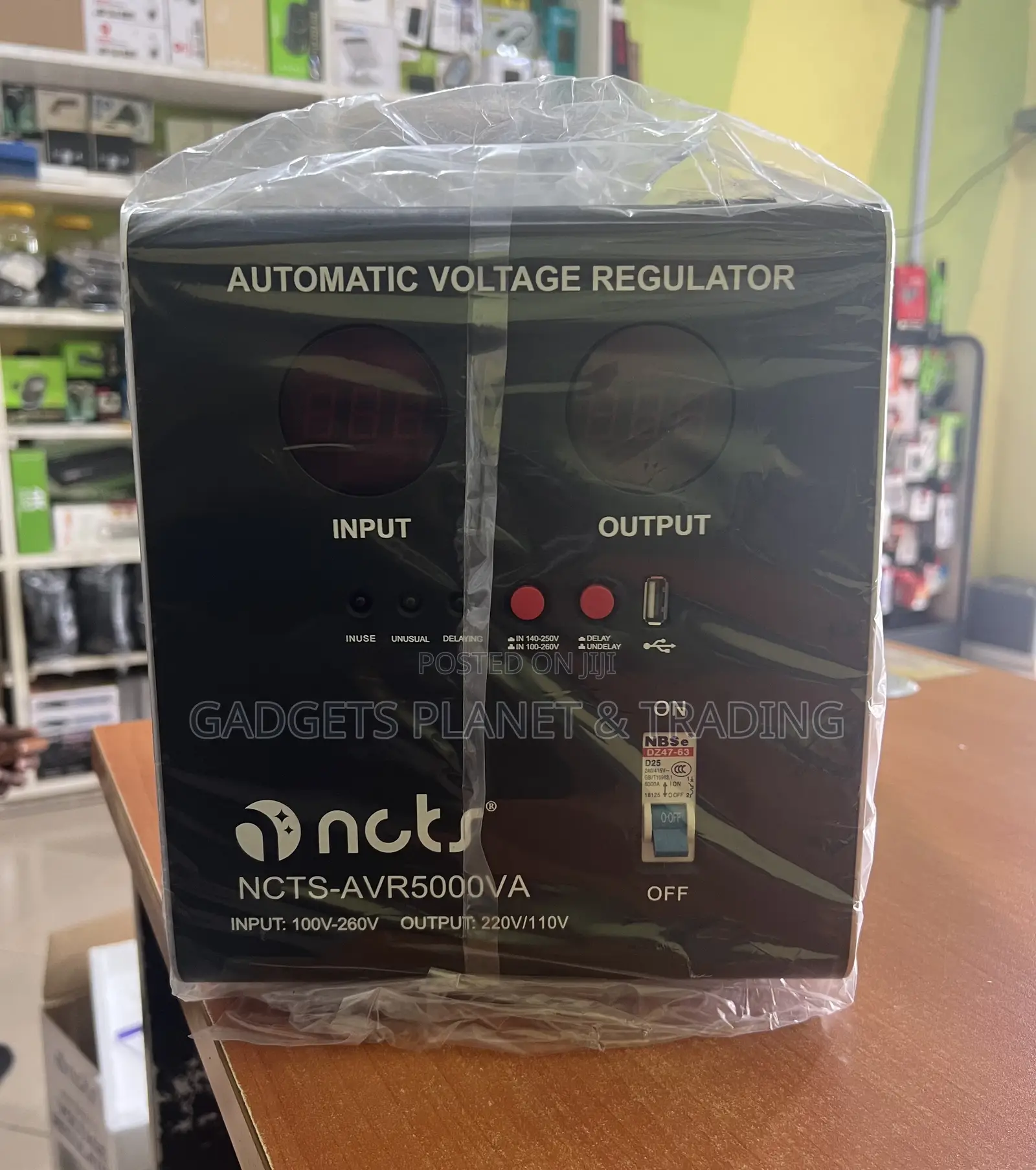 NCTS Avr 5000va Automatic Voltage Regulator 5000va - 5kva