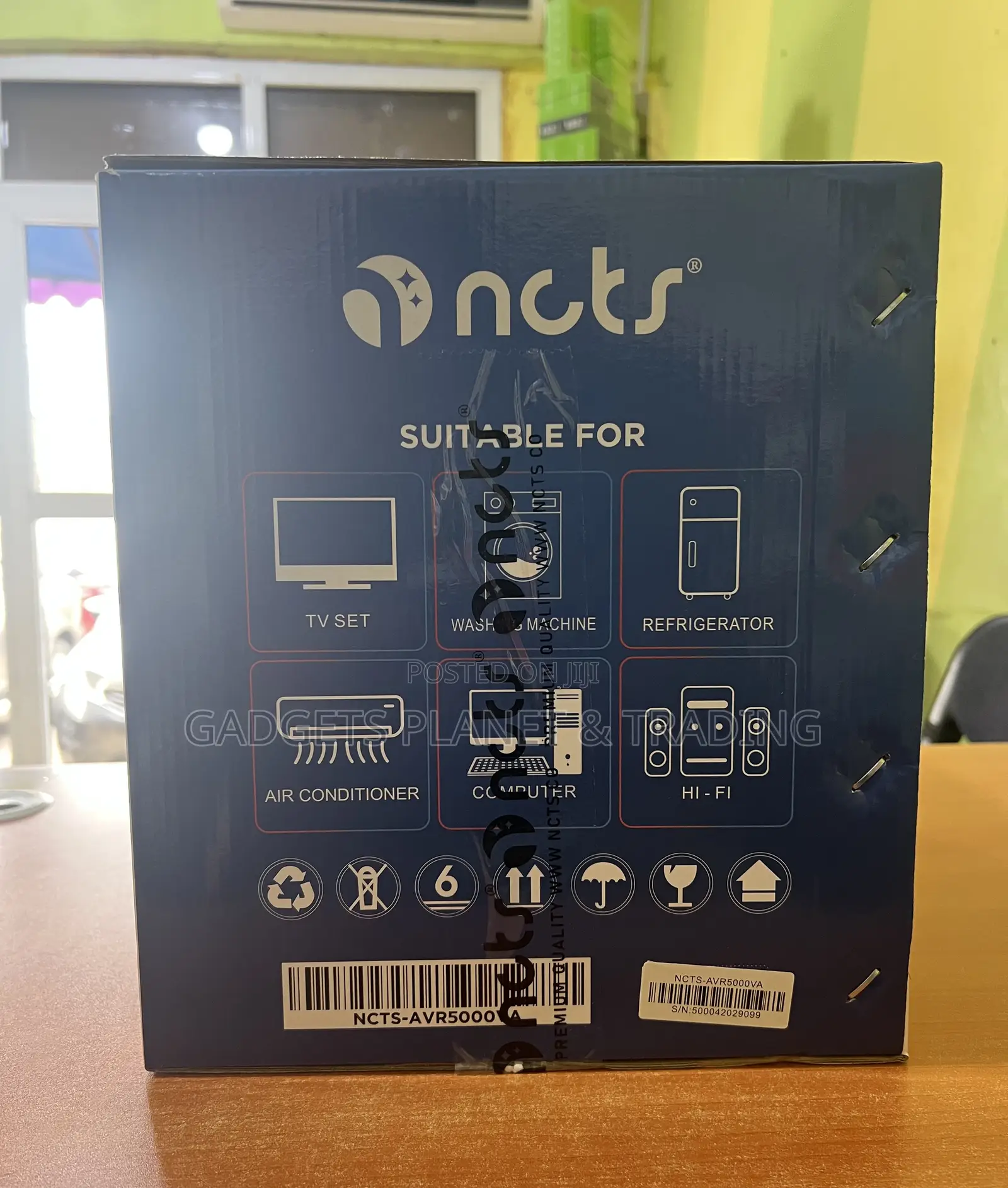 NCTS Avr 5000va Automatic Voltage Regulator 5000va - 5kva