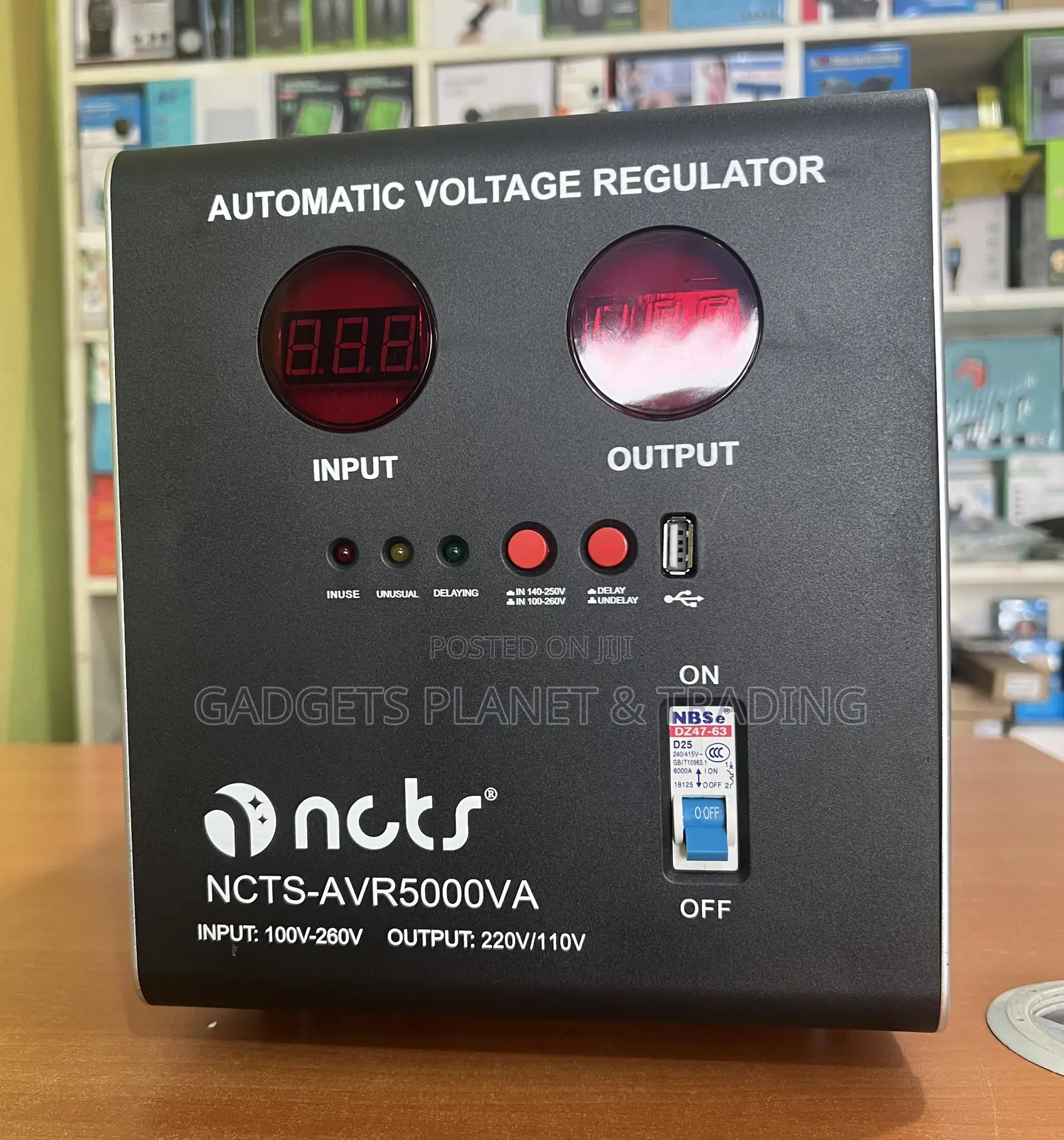 NCTS Avr 5000va Automatic Voltage Regulator 5000va - 5kva
