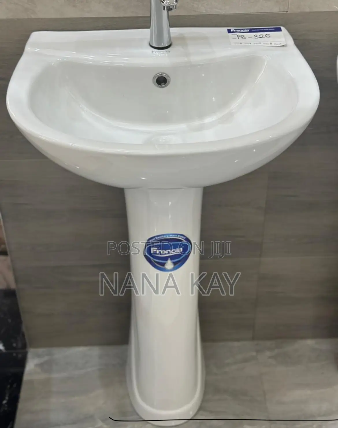 Wash-Hand Basin With Pedestal Available in Stock
