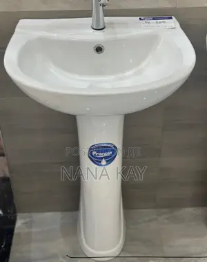 Wash-Hand Basin With Pedestal Available in Stock