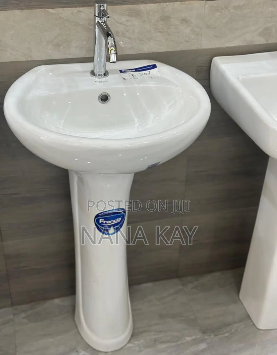 Wash-Hand Basin With Pedestal Available in Stock
