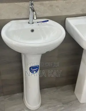 Wash-Hand Basin With Pedestal Available in Stock