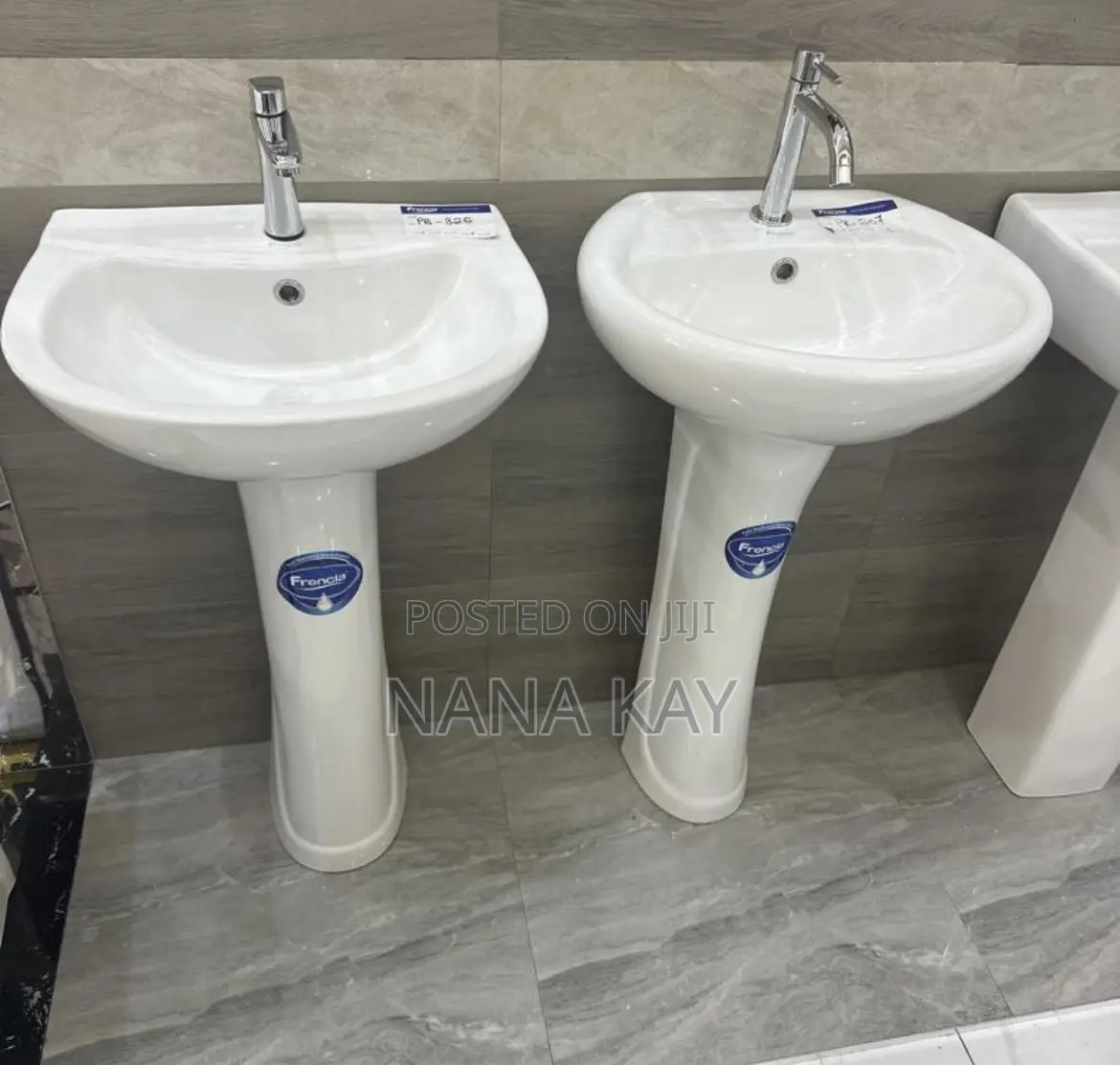 Wash-Hand Basin With Pedestal Available in Stock