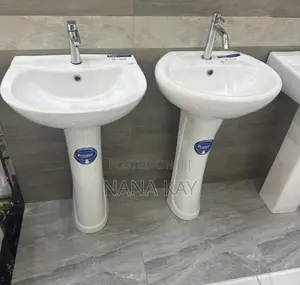 Wash-Hand Basin With Pedestal Available in Stock