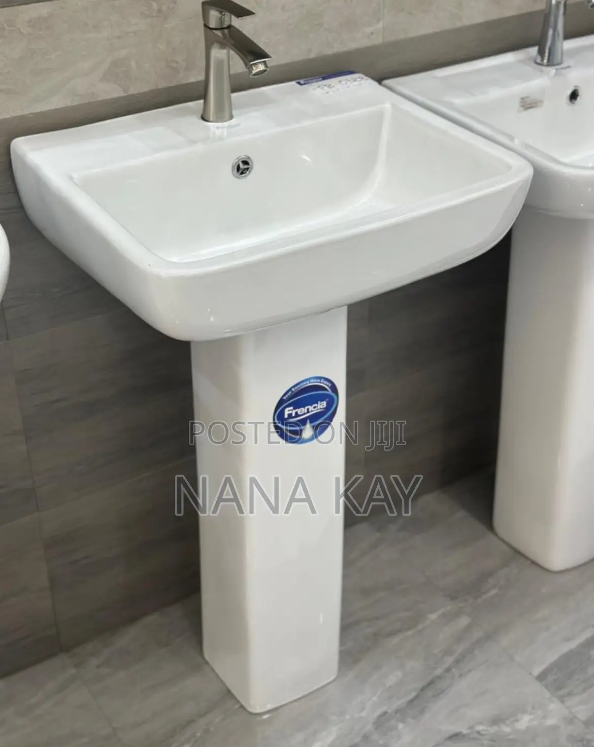 Wash-Hand Basin With Pedestal Available in Stock