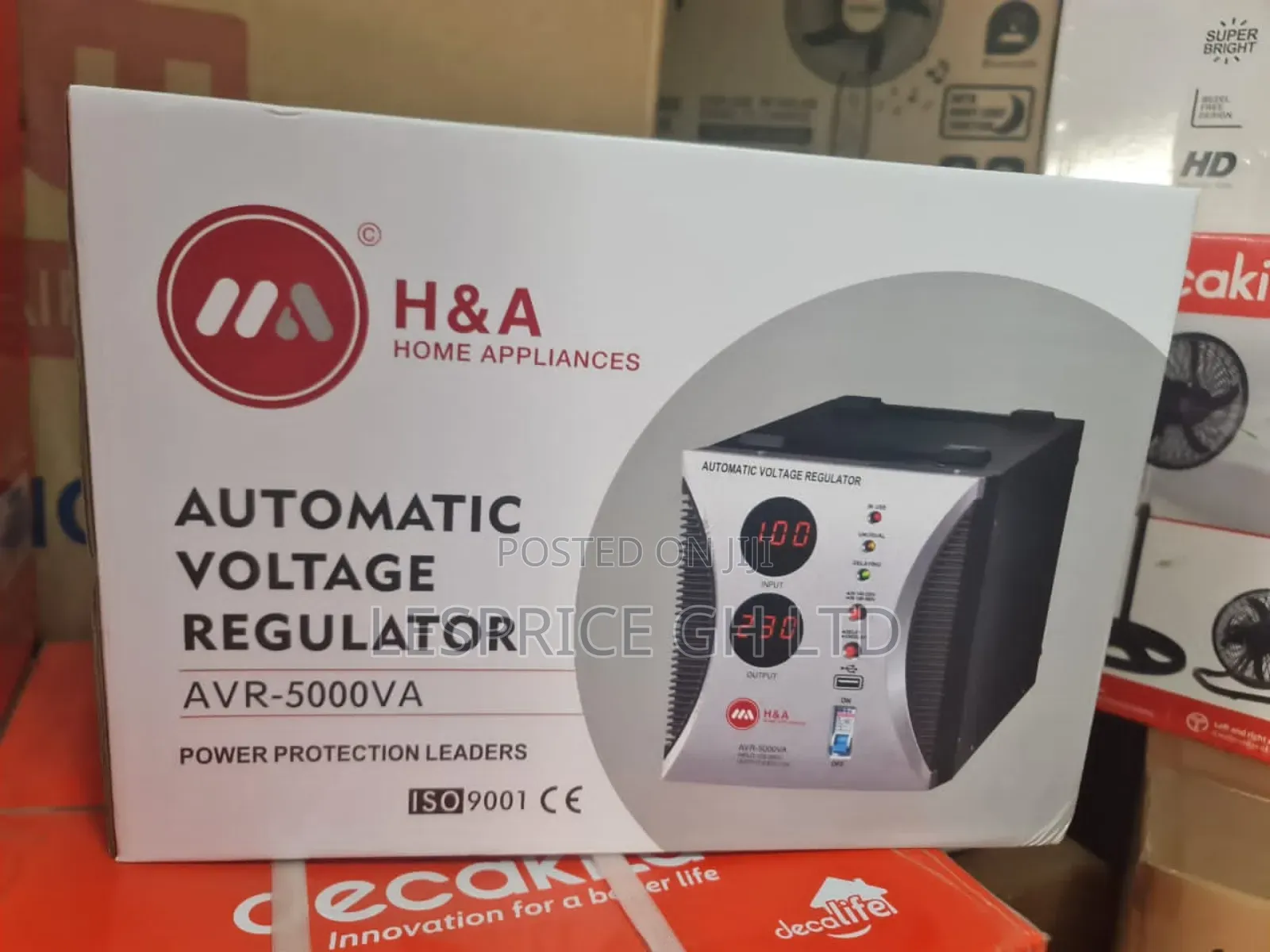 No More Voltage Fluctuations: Voltage 5000VA Regulator!