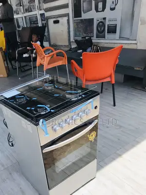 Efficiency Volcano 4 Gas Cooker Oven Gray 50-50