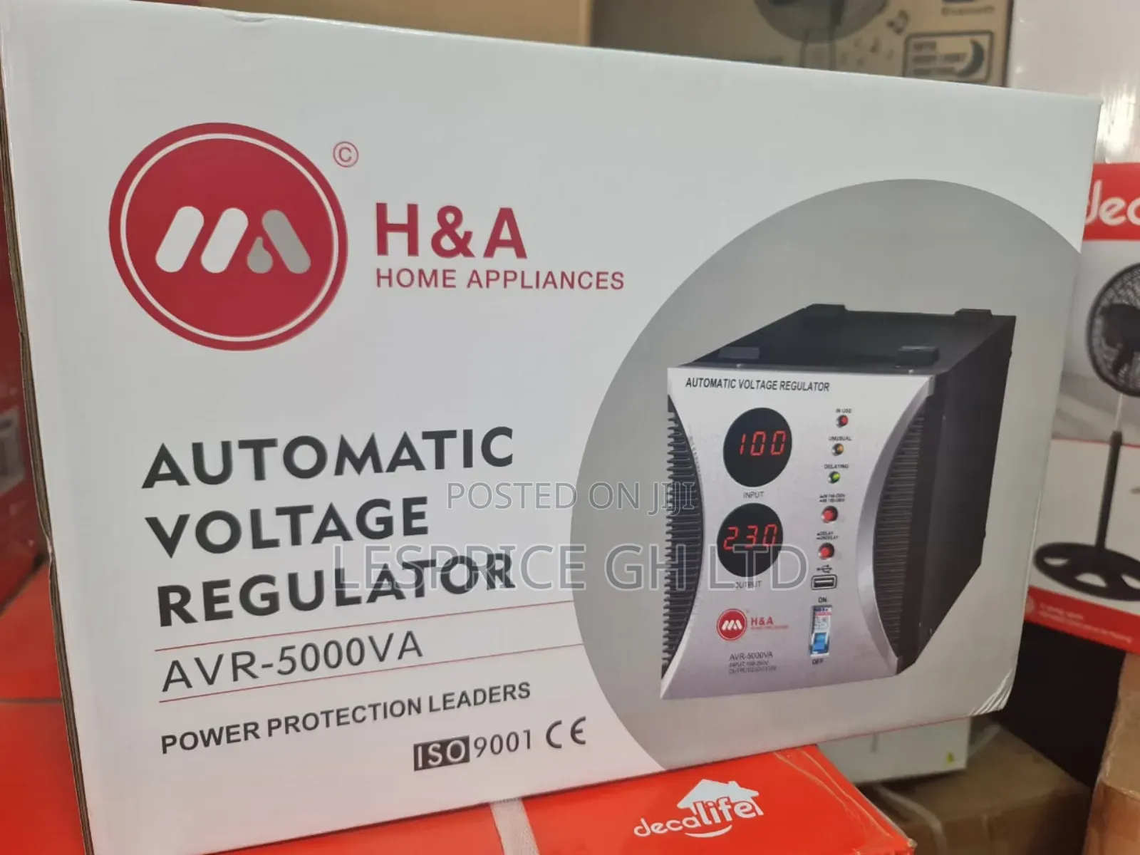 Power Up With H a 5000VA Voltage Regulator!