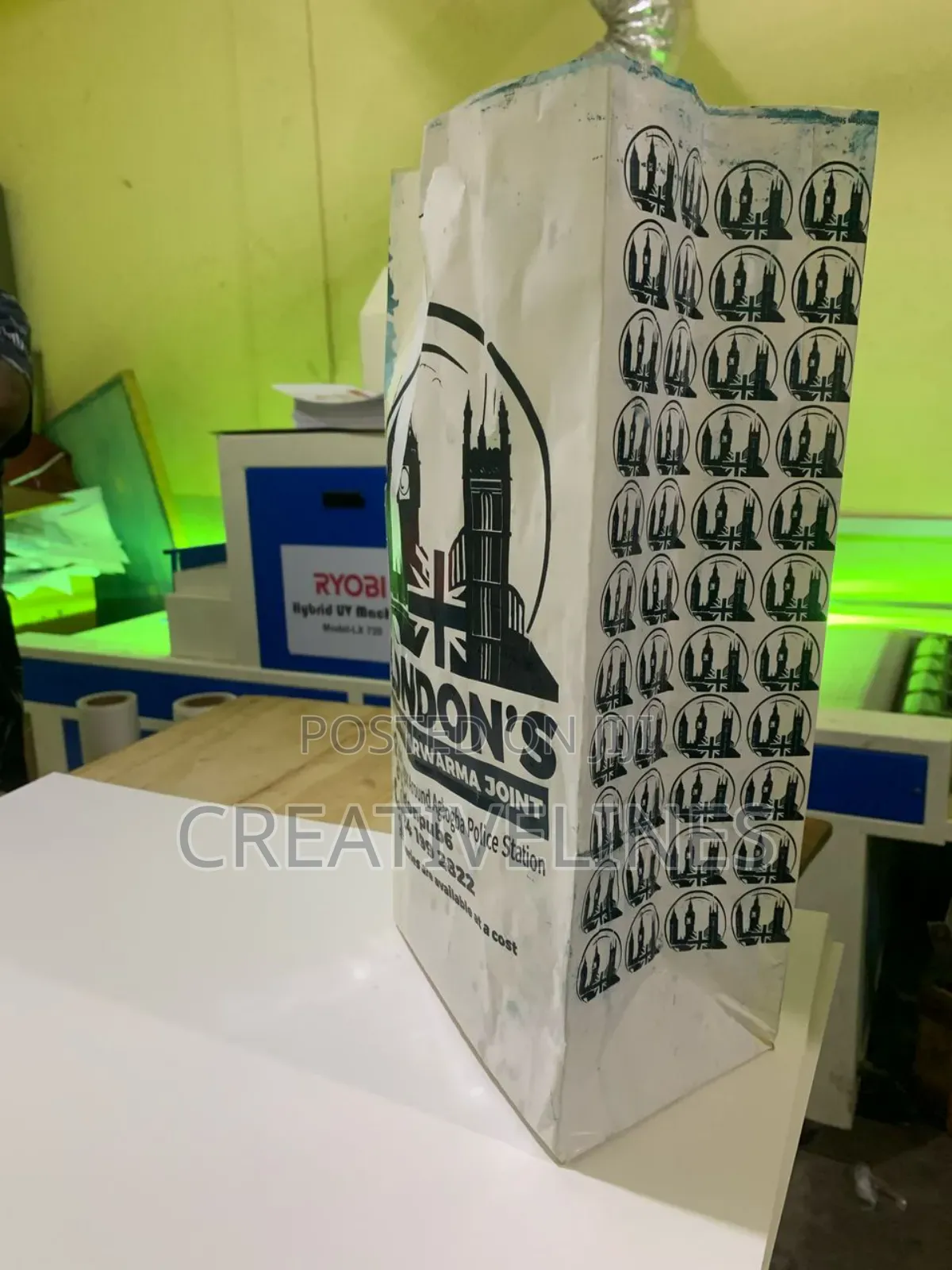 Long Shawarma Bags