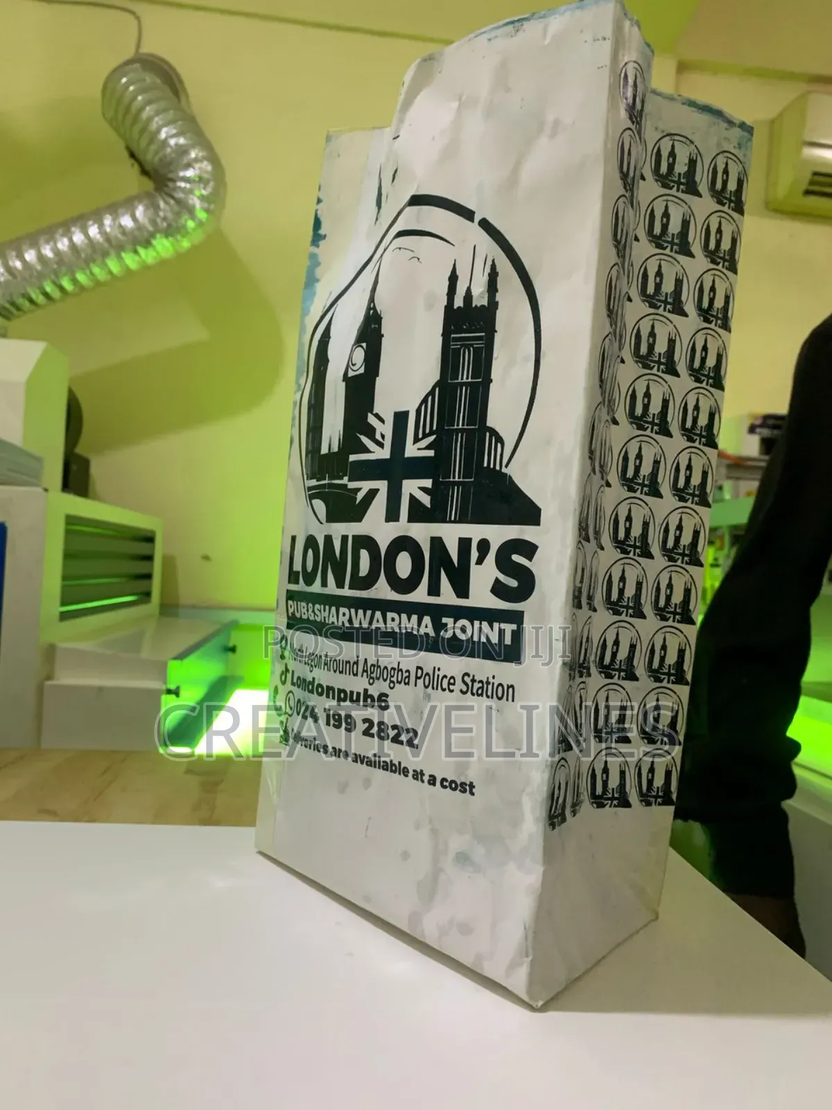 Long Shawarma Bags