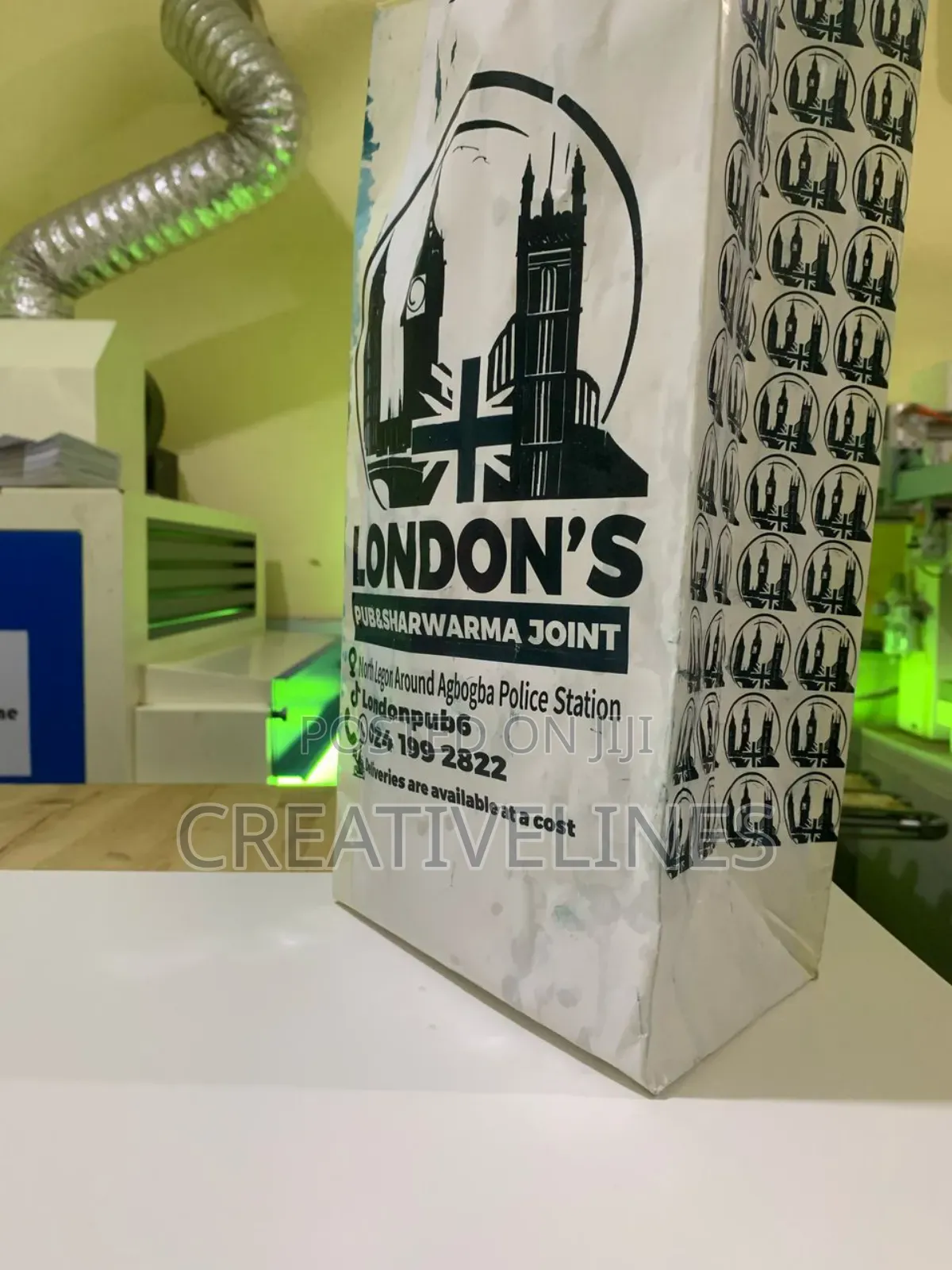 Long Shawarma Bags