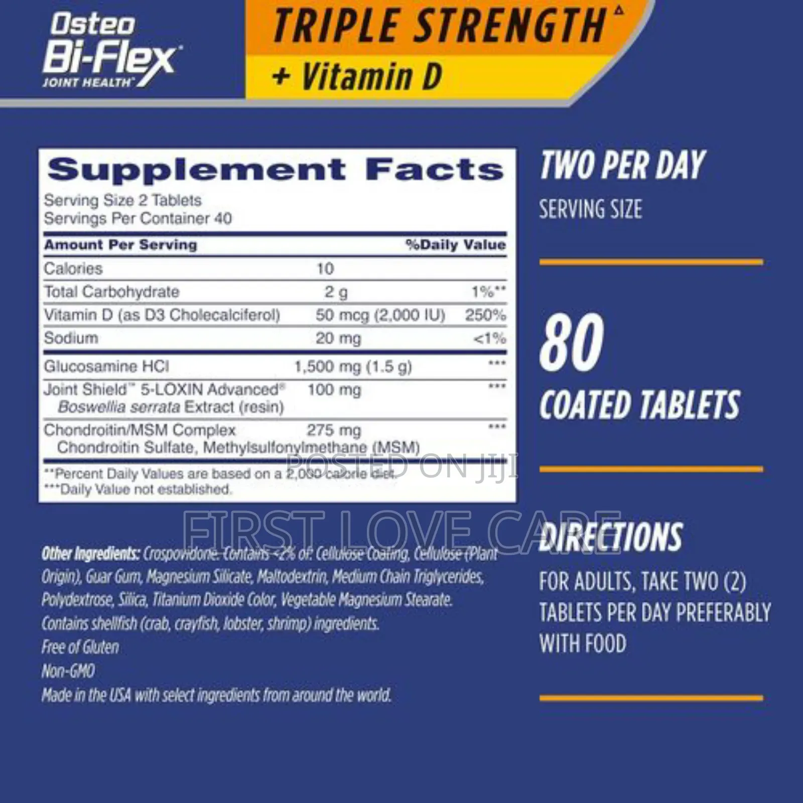 Osteo Bi Flex 80 Tablet