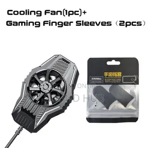 Phone Cooler, Cellphone Radiator With Cooling Fan + SLEEVES