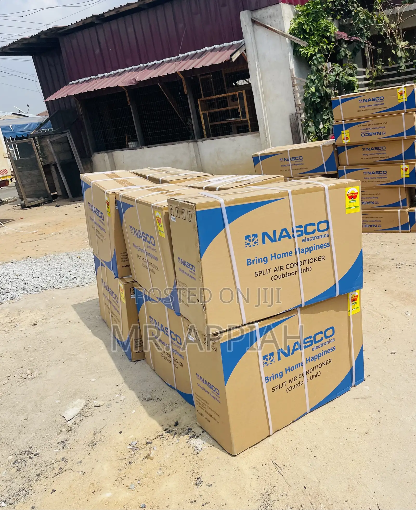 White Control Panel Nasco 1.5hp Air Conditioner(R410).