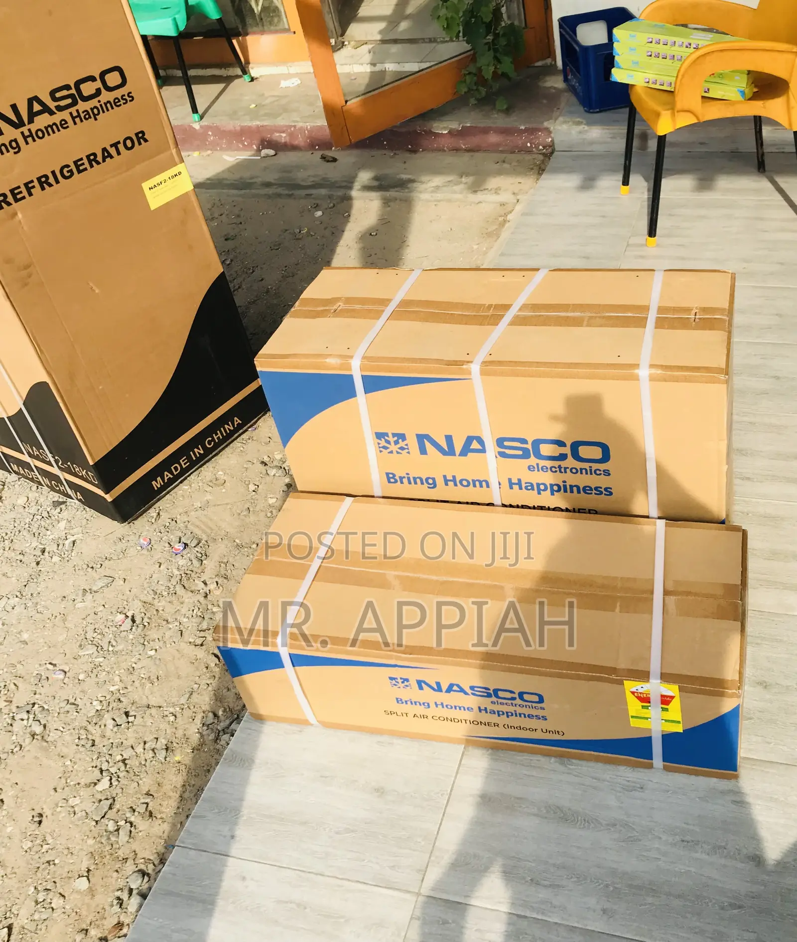 Anti-Rust Nasco 1.5hp Split Non Inverter Ac(R410 Gas).