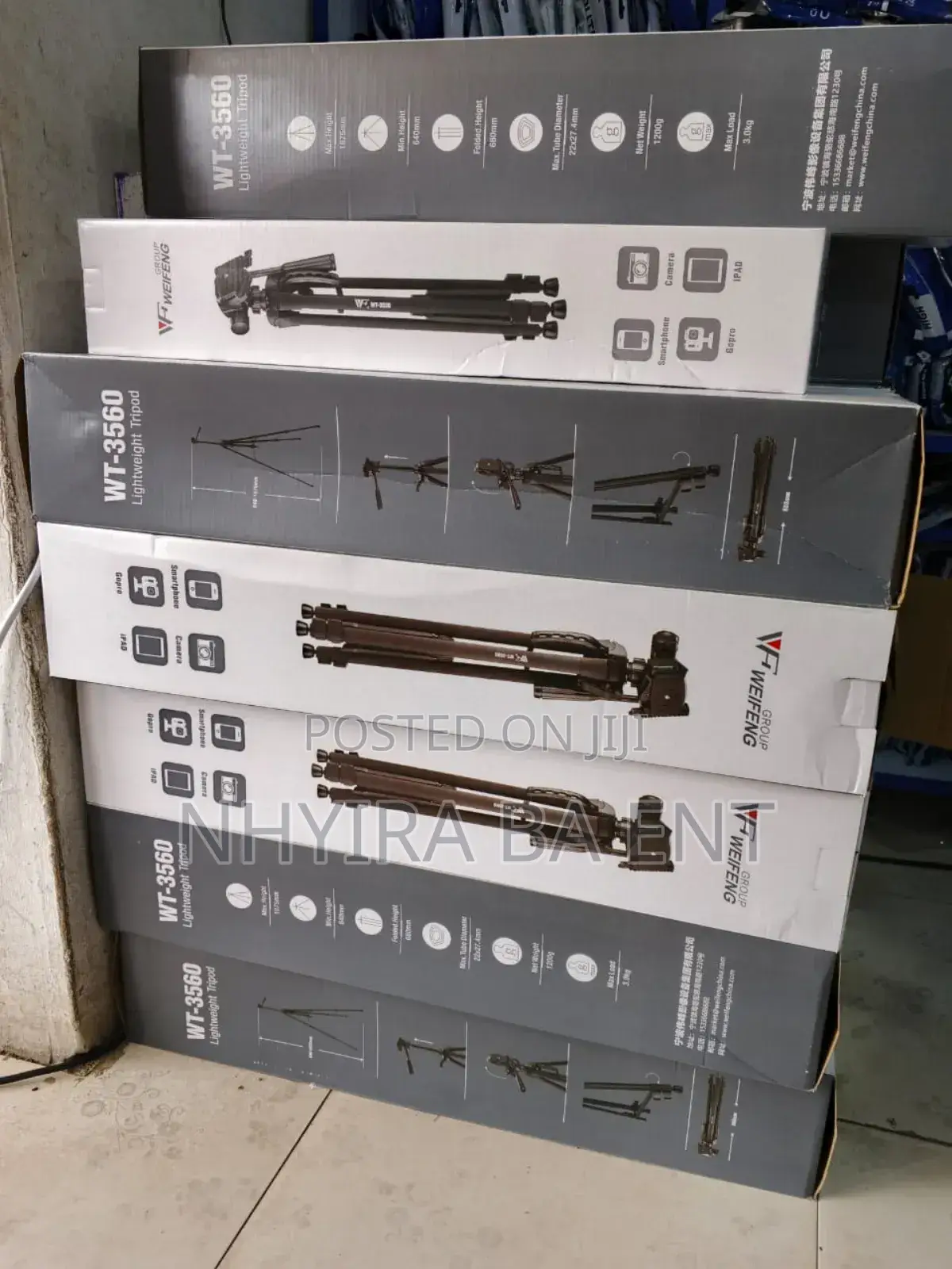 Tripod Camera and Phone Stand and Holders