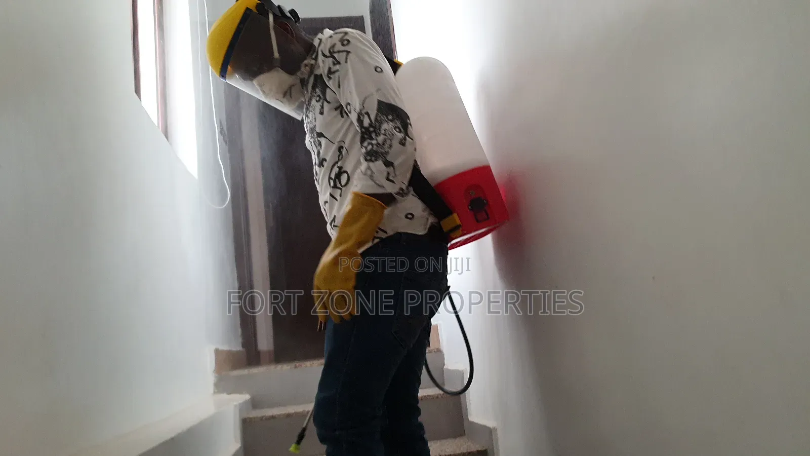 Tema Industrial Areas Fumigation With Cleantex
