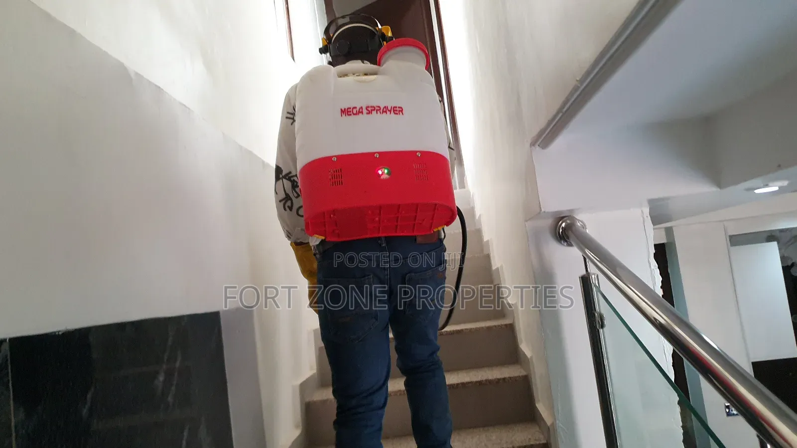 Tema Industrial Areas Fumigation With Cleantex