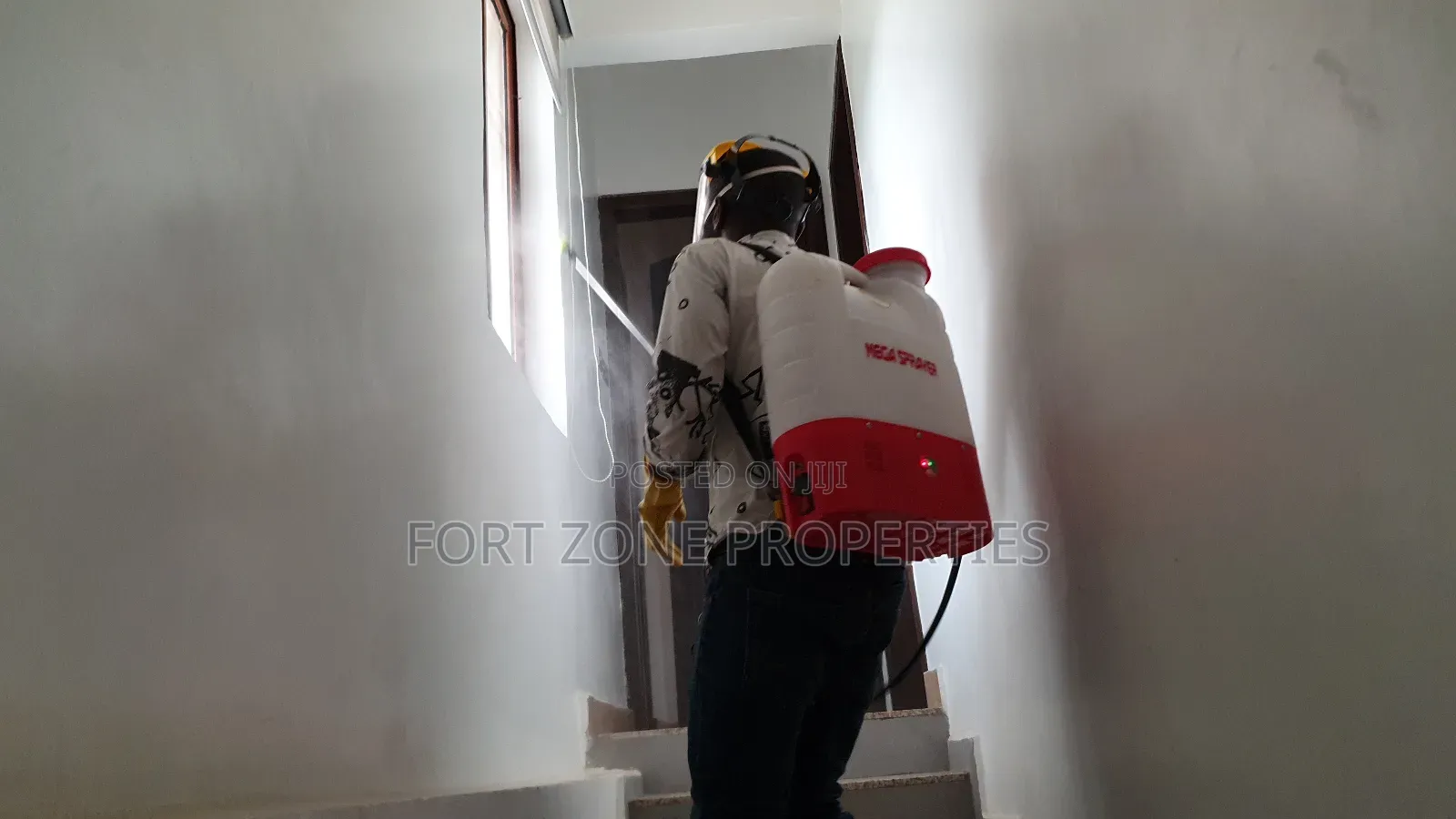 Tema Industrial Areas Fumigation With Cleantex