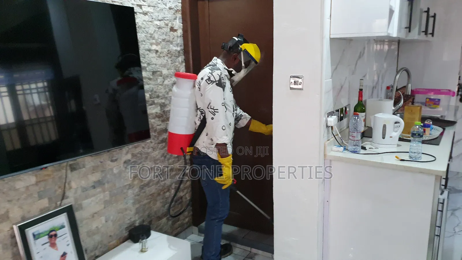 Tema Industrial Areas Fumigation With Cleantex
