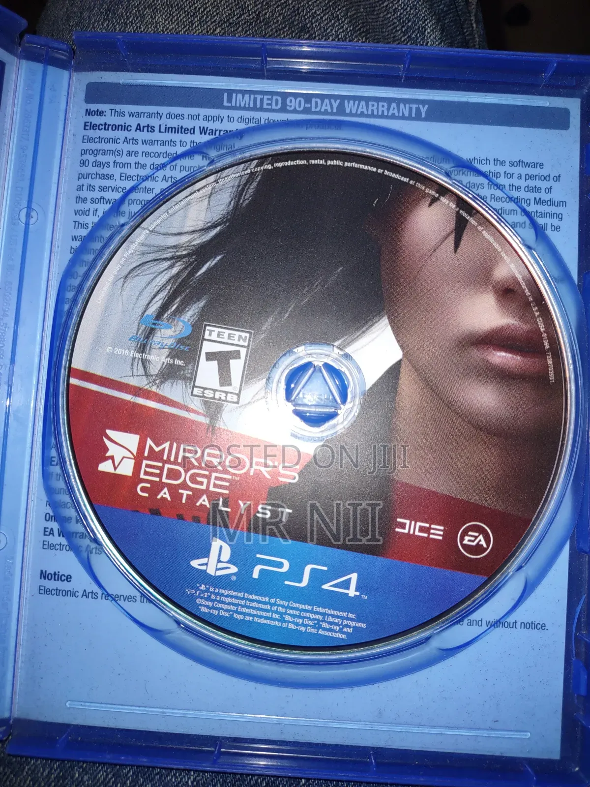 Mirror's Edge Catalyst CD for PS4