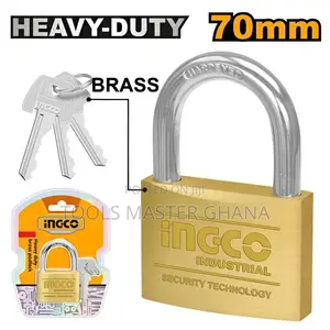 Heavy Duty Brass Padlock - Dbpl0702