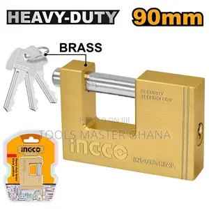 Heavy Duty Brass Block Padlock # Dbbpl0902