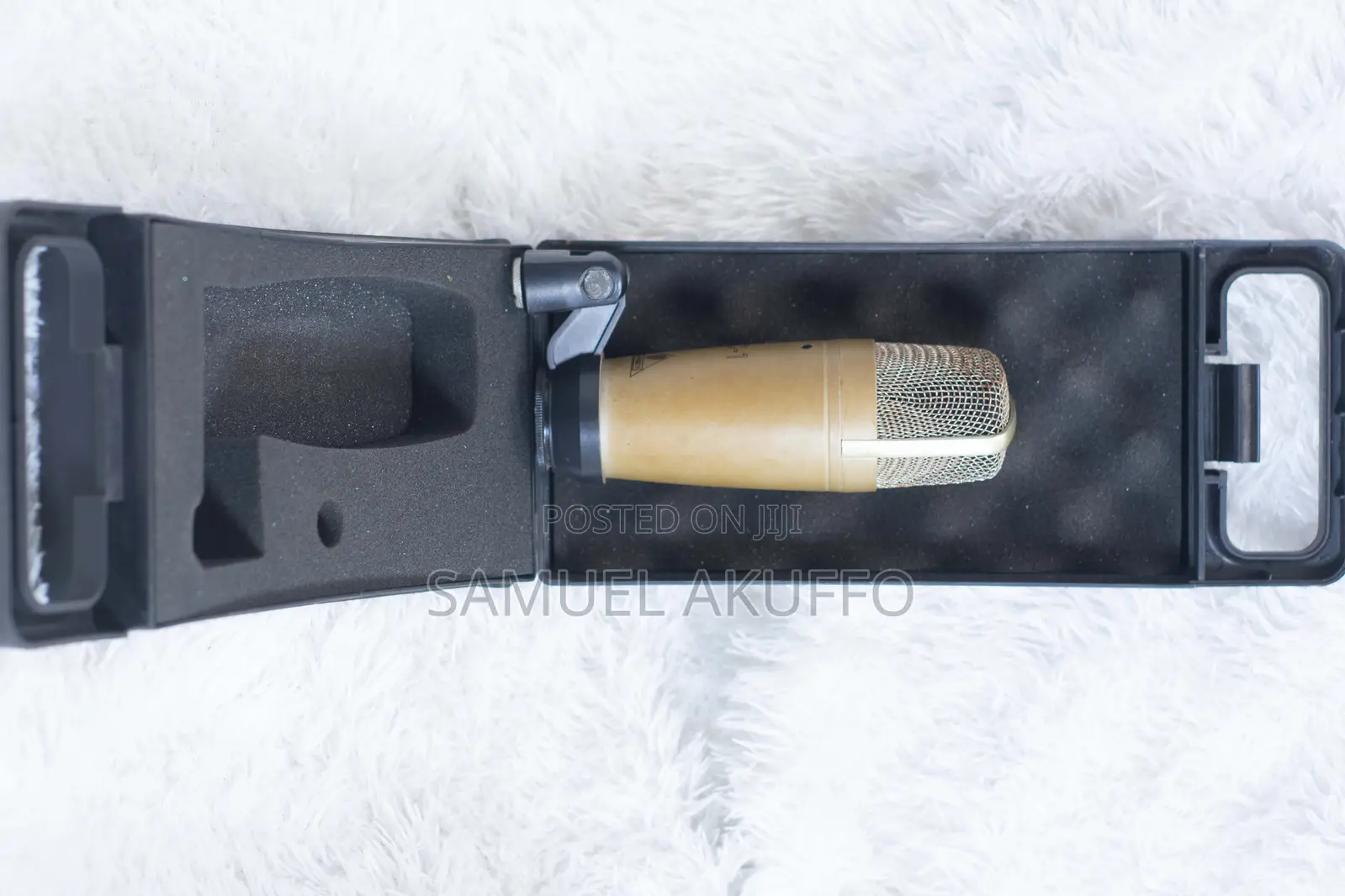 Used Behringer C-1 Microphone and Pop Filter for Sale