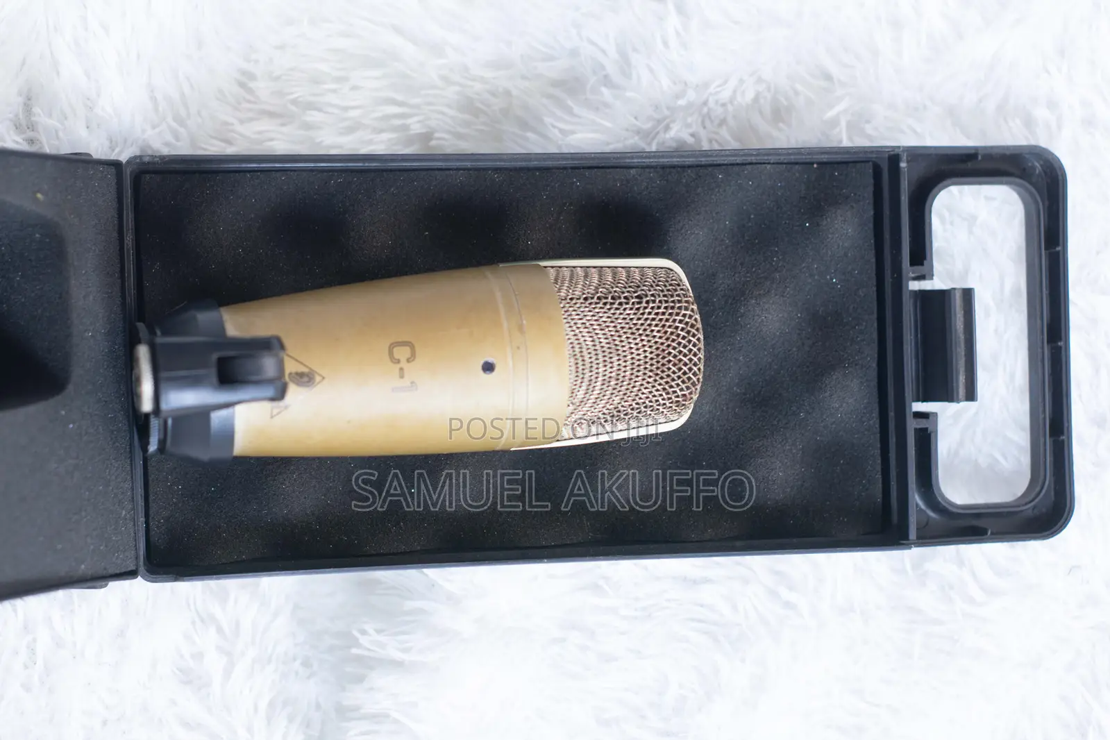Used Behringer C-1 Microphone and Pop Filter for Sale