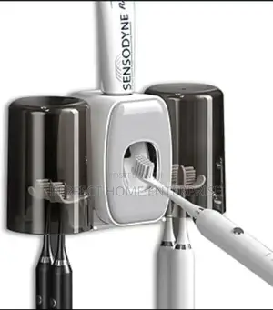 Toothbrush and Paste Dispenser
