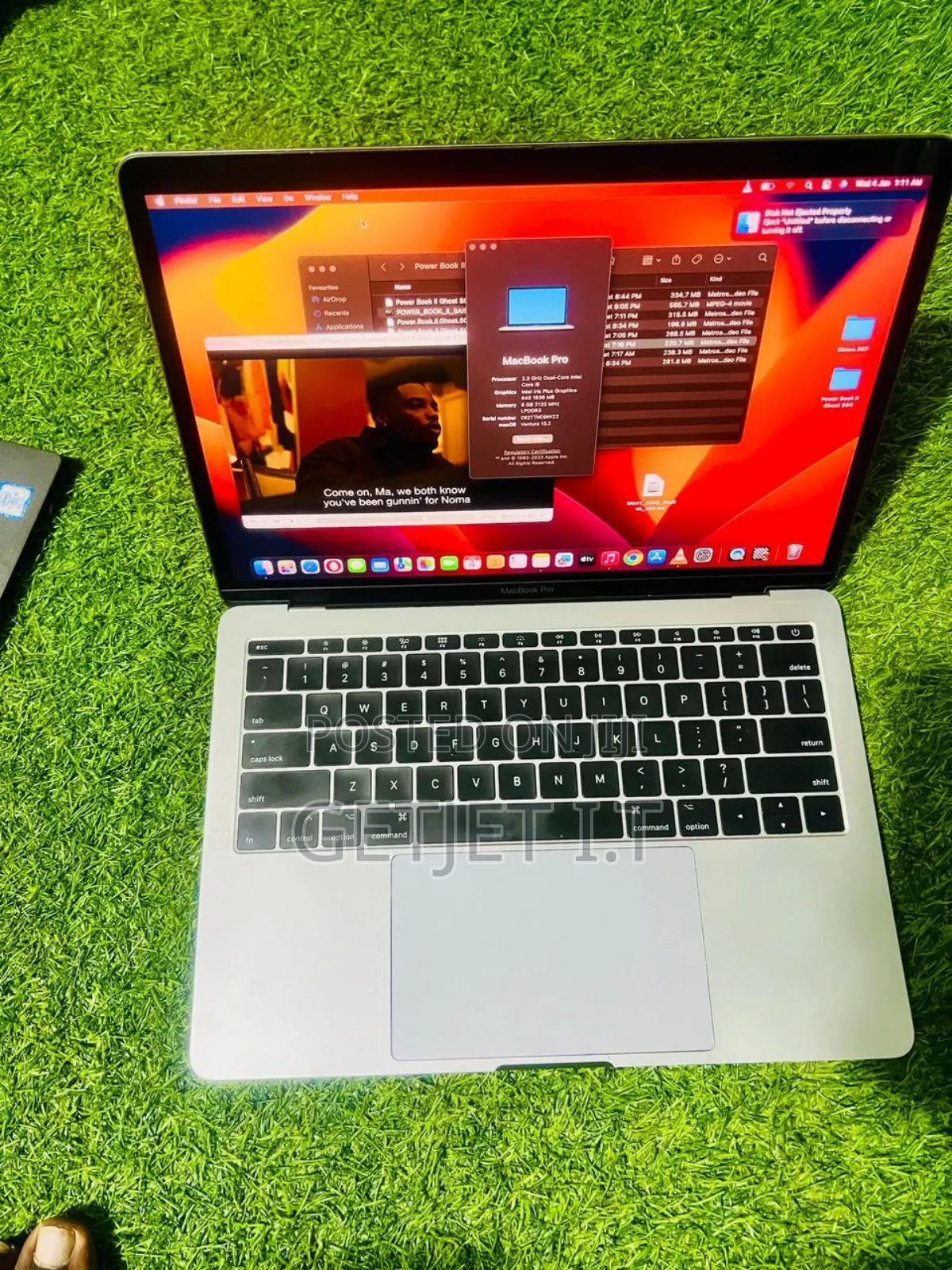 Laptop Apple MacBook Pro 2017 8GB Intel Core I5 SSD 256GB