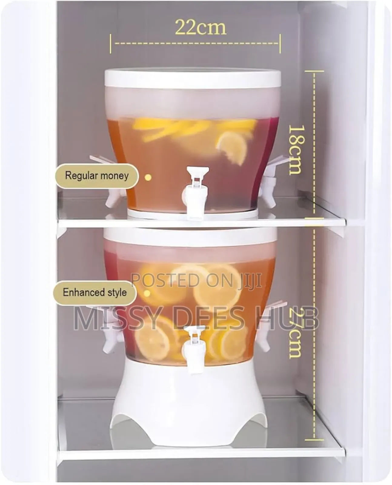 3 Chamber Juice Dispenser